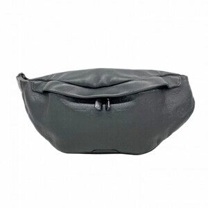 Louis Vuitton Monogram Shadow Discovery Bum Bag M44388 Black Men's